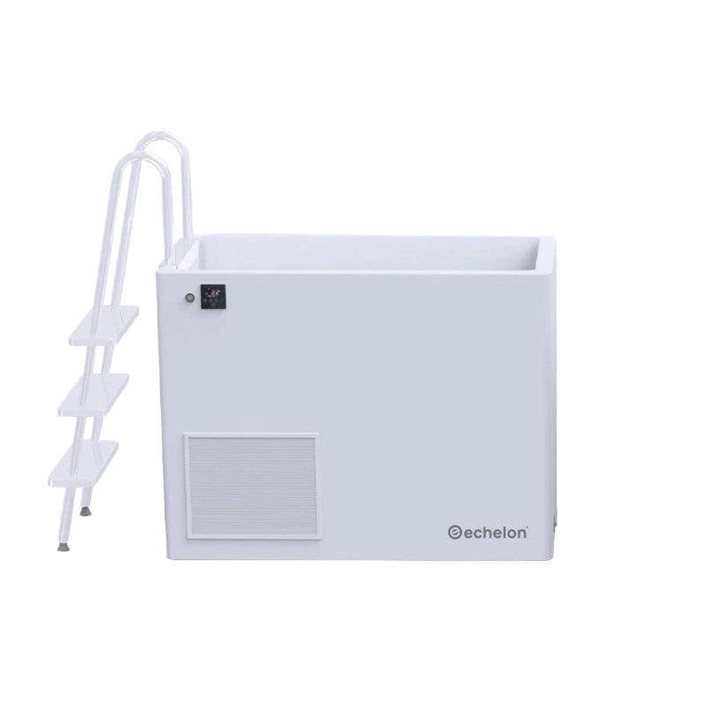 Echelon Step-In Vertical Cold Plunge Tub with Built-In Chiller