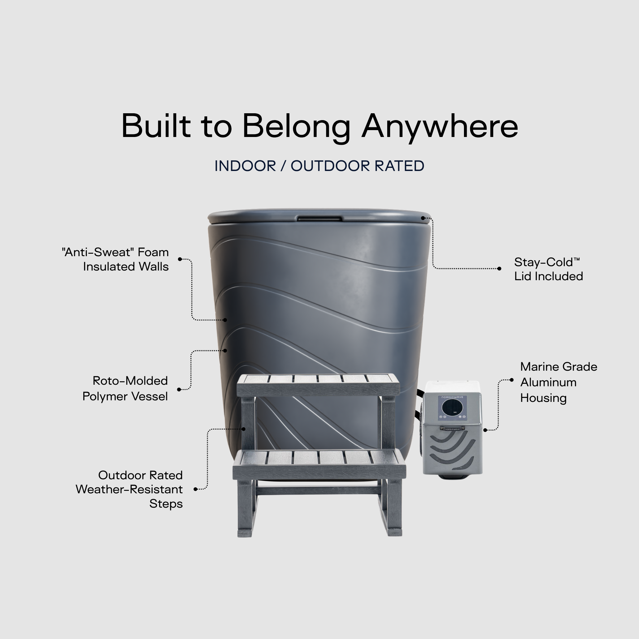 Nordic Wave Viking Premier Cold Plunge