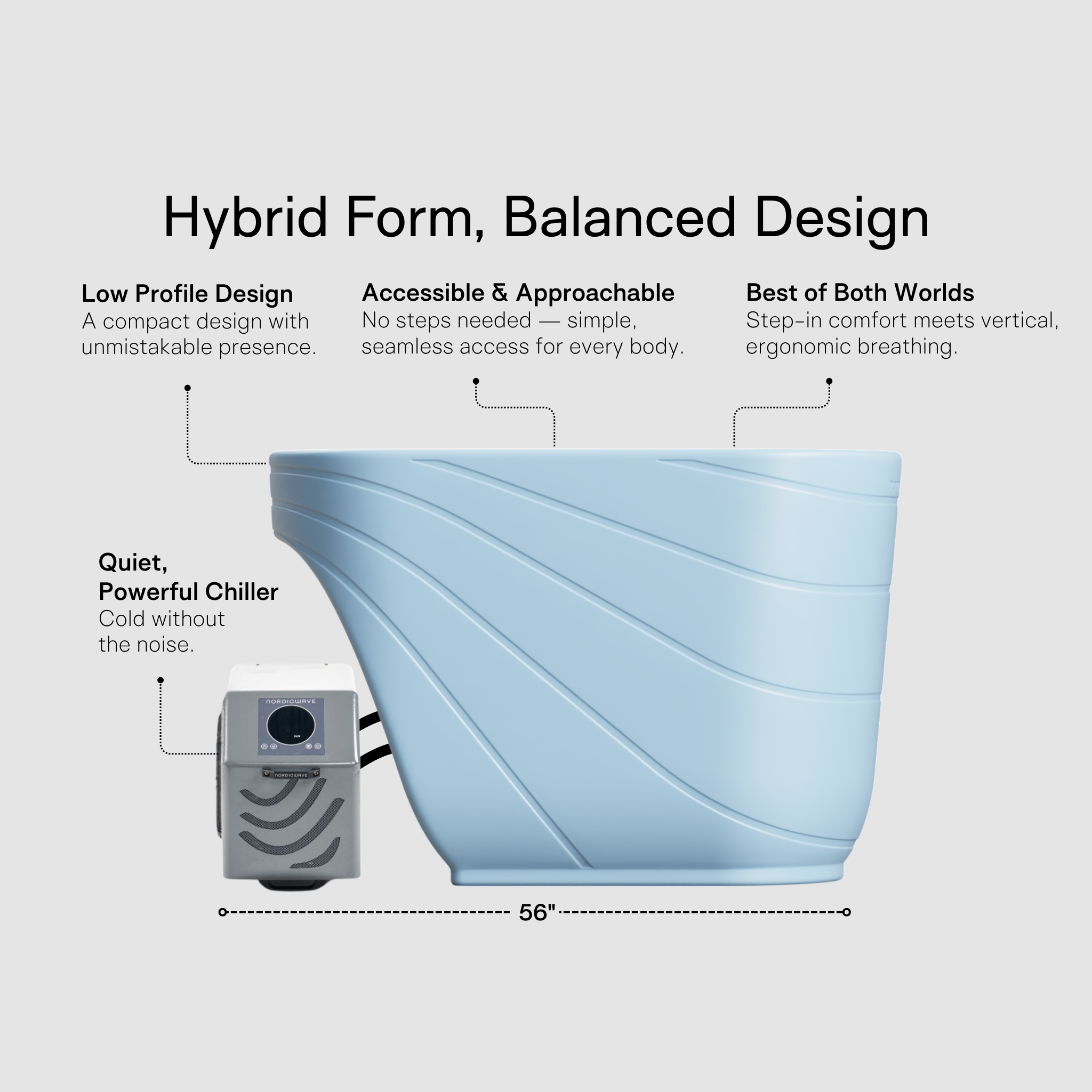 Nordic Wave Viking Hybrid Cold Plunge