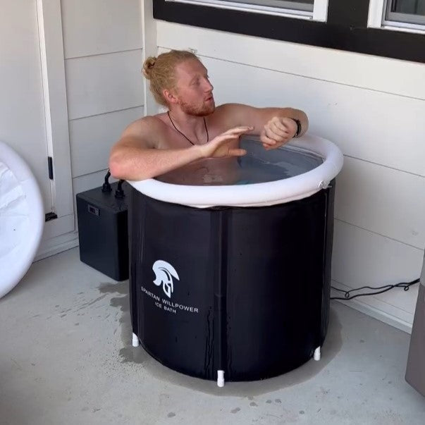 Warrior Willpower Water Chiller + Portable Ice Bath Bundle