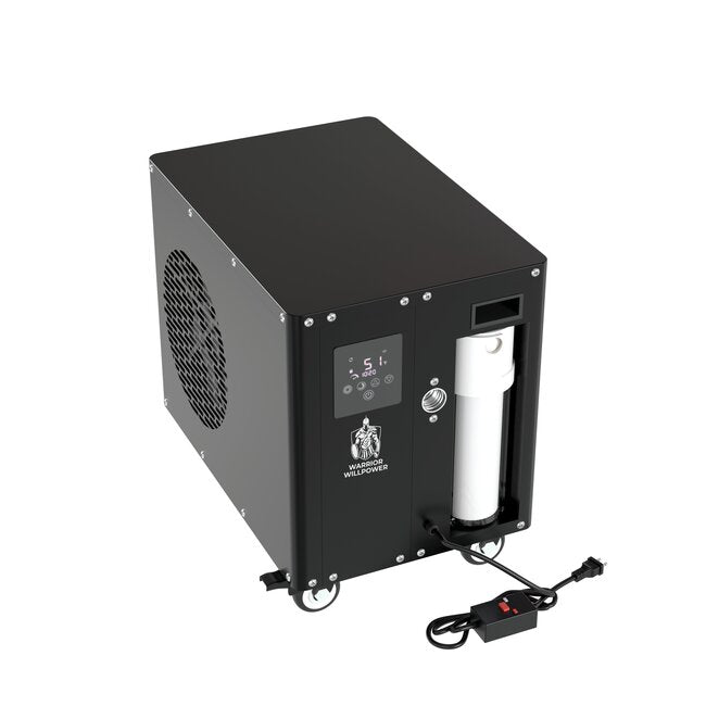 Warrior Willpower Max 1 HP WiFi Water Chiller/Heater + XL Ice Bath Tub