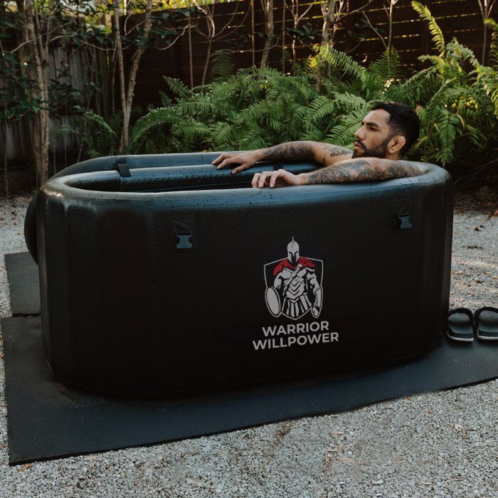 Warrior Willpower Beast 1.5 HP WiFi Water Chiller/Heater + XL Ice Bath Tub Bundle