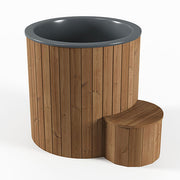 SaunaLife 1-Person Thermo-Pine Cold/Hot Plunge Tub - Model S1N