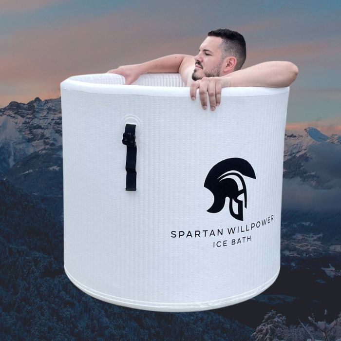 Warrior Willpower Max 1 HP WiFi Water Chiller/Heater + Barrel Ice Bath Bundle