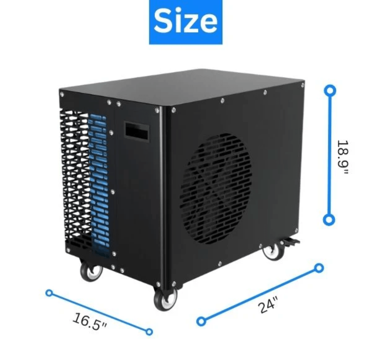 WARRIOR MAX 1 HP Wi-Fi Water Chiller + Heater