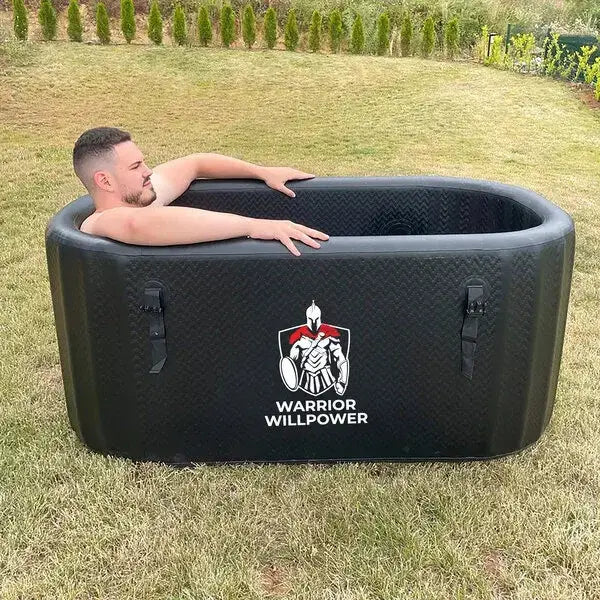 Warrior Willpower Pro 0.5 HP Water Chiller + XL Ice Bath Tub Bundle