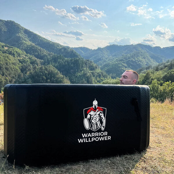 Warrior Willpower Max 1 HP WiFi Water Chiller/Heater + XL Ice Bath Tub