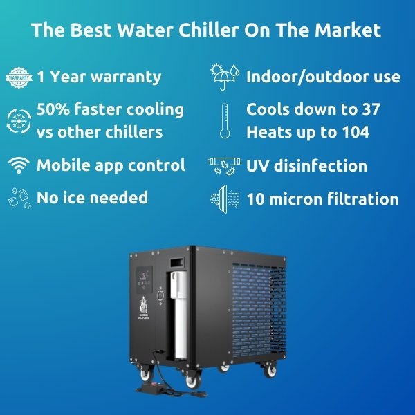 Warrior Willpower Ultra 1.5 HP Wi-Fi Water Chiller + Heater